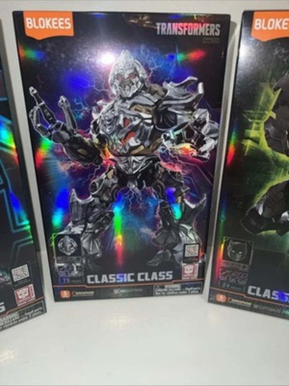 BLOKEES TRANSFORMERS Model Kits MEGATRON, Mirage, Optimus Primal Robot 3 Figures